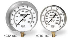 WEISS 4CTS PRES GAUGE 0-100 PSI  4 1/2 DIA 