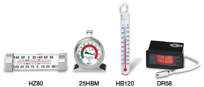 Glass Calibration Thermometers - Bunzl Processor Division