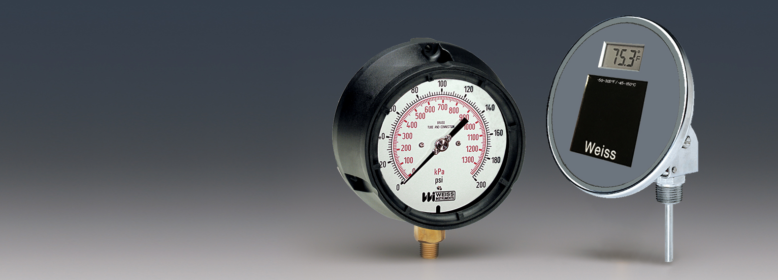 Thermometer Gauge for Water Cooled Pumps