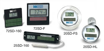LCD Remote Reading Digital Thermometers