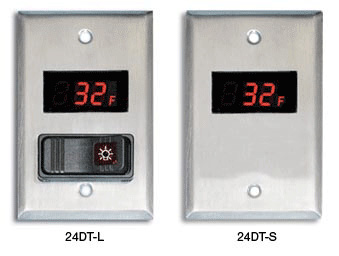 Digitales Auto Thermometer LED Leuchttischuhr Innen